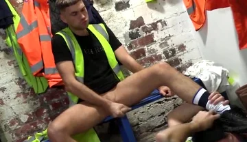 British worker dirty sneaker,socks.licking