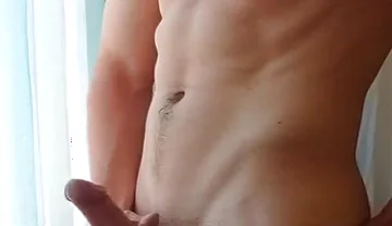 Pumped up Student Took off His Shorts After Practice and Jerked off His Big Dick - Alexhuff