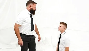 Altar Boy Jack Waters Breeds Hunk Bishop Timber Adams During Special Ritual