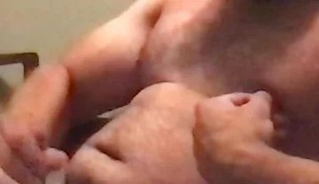 Squirting Cum on Myself