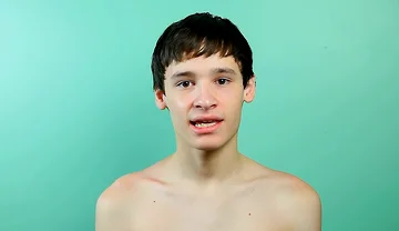 Cute Twink Damien Telrue Gives Interview