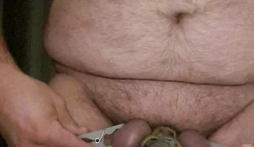 CBT with Nipple Piercing and Butt Plug