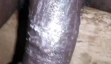 19 Year Old Boy with a Big Black Dick