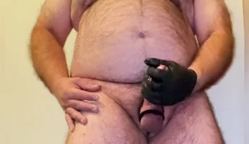 Anal Steve Cumming with a Big Butt Plug and Cock Ring After Jacking Hard