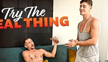 Stepuncle Gets Caught Naked With Dildo So I Fucked Him Hard