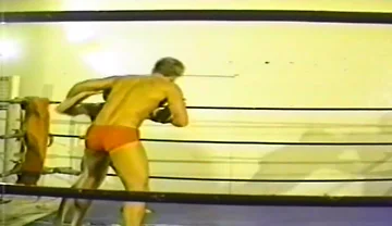 Oily Mature Men Wrestle and Fuck Wildly
