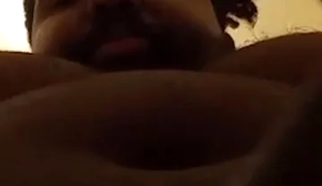 POV Facial Cumshot From Black Bear Stepdaddy