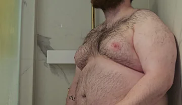 Chub Showering in Poland