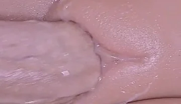 Cumming All Over Fucking Her Tight Wet Pussy