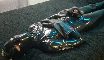 Horny Muzzled Rubber Drone