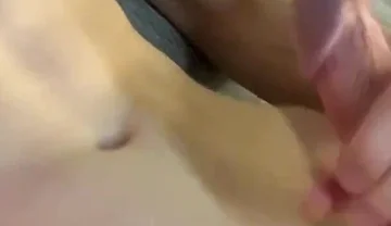 Just a College Student Jerking off on the Bed