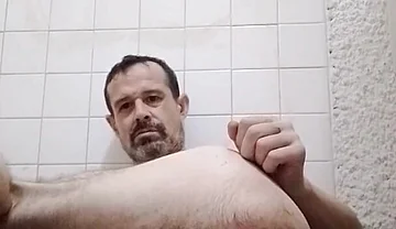 Showing off My Hairy Stepdad Cunt