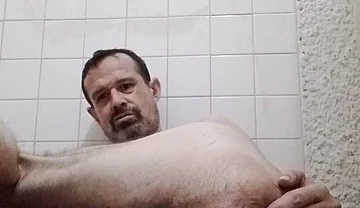 Showing off My Hairy Stepdad Cunt