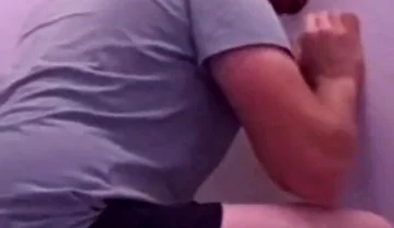 Straight Man Blows My Cock at Gloryhole
