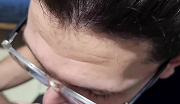 Tattooed White Guy with a Big Uncut Dick Asked Me to Leave Gloryhole and Finish the Job Outside