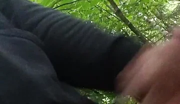 Cumshot at the Bus Stop