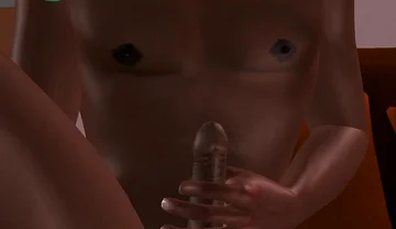 Animated 3D Gay Porn - Solo Black Man Sitting Shaking His Dick