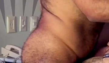 Muscle Bear Gets Bred by Uncut Stepdaddy
