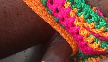 African Bisexuals Masturbating and Huge Cum