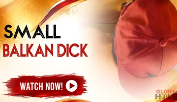 Small Balkan Cock Squirts All Full at Gloryhole