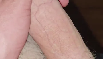 Smoking and Playing with My Hairy Cock