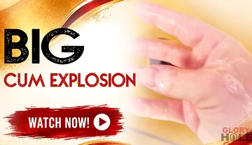 Big Cum Explosion at Gloryhole Horny Xl Cock