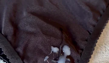 Cum on Wife’s Panties 18
