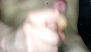 Young Man Jerking off His Big Cock