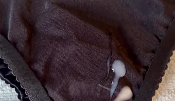 Cum on Wife’s Panties 18