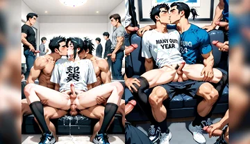 Outdoor Gay Group Fucking
