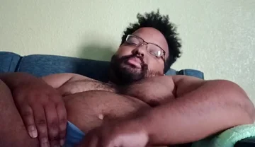 Big Stepdaddy Nuts in a Hotel Room