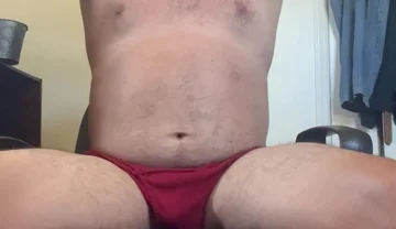 Man in Underwear