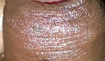 Close-up of Foreskin and Ejaculation in My Pants