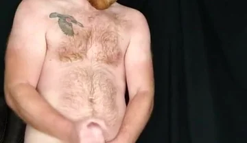 Standing up Cum Shot
