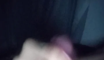 Masturbating