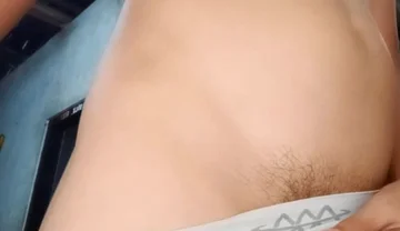 Young Asian boy little D masturbation in the warehouse