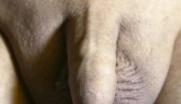 Play with My Little Cock and Balls. at the End There I Cum.