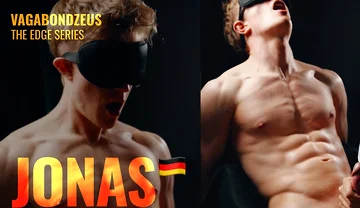 German Twink Blonde Jonas Edging