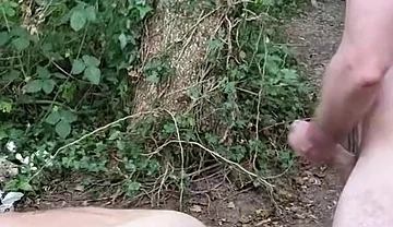 Caught My Step Dad Cruising in Woods Like a True Pig so I Punished Him