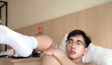 Filipino Boy Oiled Body, Nude Tiktok Dance, Playing with Ass Toys Until He Cum