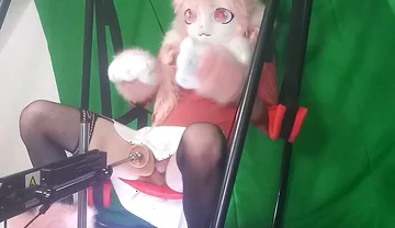 Dildo in My Furry Ass 1