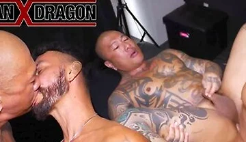 Kenjis Raging Cock Conquers Damian Dragons Ass With Total Control