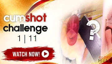 Cumshot Challenge at Gloryhole