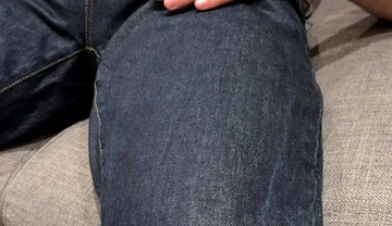 Watching Porn in Tight Jeans - Cumming on Myself