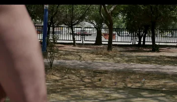 Arab Kuwaiti Exhibitionist Cruising Fully Naked in Park