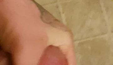 Cumming on the Toilet