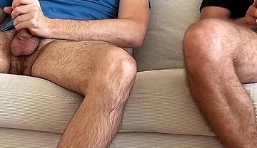 Straight Buddie Helps Jerking off