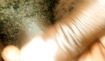 Masturbating