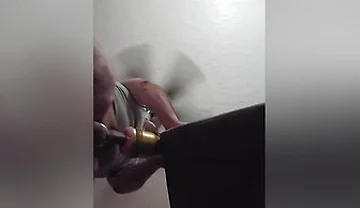 Watch Me Fuck This Fleshlight From Below And Cumming All Over
