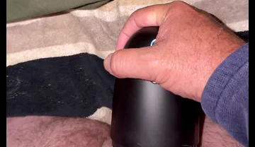 2 Loads Cum Lube Blowjob Toy Stroker